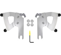 Memphis shades Road Warrior Mounting Kit - Polished - FLHR