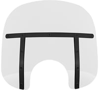 Memphis shades Fats Windshield - Clear - 13"