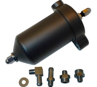 Drag specialties Oil Filter Assembly - Black