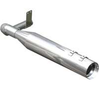 Khrome werks Sidekick Ghost Pipe - Chrome