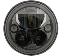 Custom dynamics LED Headlight - 7" - Black - Each