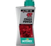 Motorex Cross Power Synthetic 4T Engine Oil - 5W-40 - 1L