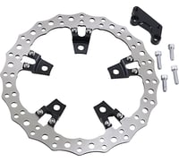 Arlen ness Jagged Left Brake Rotor - Touring - 14"