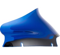 Klock werks Kolor Flare™ Sport Windshield - 6" - Blue - FLTR