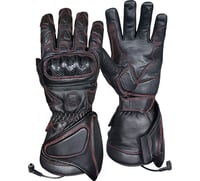 Gerbing Heated Clothing 12V Extreme Hard Knuckle Heated Gloves Black 
