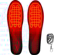 Gerbing heated clothing 3V Rechargeable Heated Insoles with Remote - Small/Medium