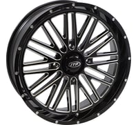 Itp Wheel - Momentum - Front/Rear - Black/Milled - 20x6.5 - 4/156 - 4+2.5 (+10 mm)