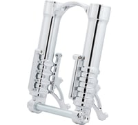Arlen ness Fork Legs - 49 mm - Chrome - For Custom Radial Mount Brake Caliper