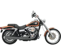 Bassani xhaust Road Rage Exhaust - Black - Long - '06-'17 FXD
