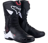 Alpinestars SMX 6 V3 Boots Black/White/Red Graphic