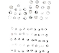 Drag specialties Bolt Covers - Engine - Chrome - Twin Cam
