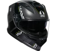 AGV K7 Helmet Kyber Matte Gray/Yellow Fluo