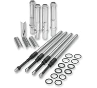 S&s cycle Quickee Pushrod Kit with Chrome Covers - Twin Cam