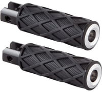 Arlen ness Diamond Footpegs - Driver - Chrome