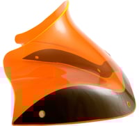 Klock werks Kolor Flare™ Windshield - 8" - Orange Ice - FLTR