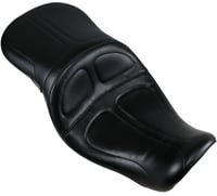 Le pera Maverick Seat - Without Backrest - Stitched - Black - FLD/FXD '06-'17