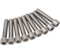 Drag specialties Bolt Kit - Camshaft Cover - Chrome - Smooth - M8