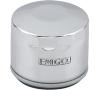 Emgo Oil Filter - Chrome - Harley-Davidson