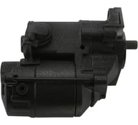 Terry components Starter Motor - Harley Davidson - Black Wrinkle
