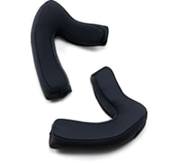 Z1r Road Maxx Cheek Pads - Black - Medium
