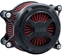 Vance & hines VO2 X Air Intake - Black Wrinkle