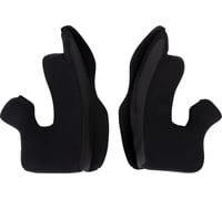 Moose racing Air Intake Cheek Pads - Black - 2XL