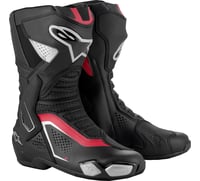 Alpinestars SMX 6 V3 Vented Boots Black/Silver/Red 