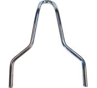 Drag specialties Round Tapered Sissy Bar - Chrome - 11"H x 11"W