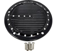 Covingtons Derby Cover - 5-Hole - Dimpled - Black