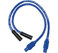 Sumax 10.4 mm Spark Plug Wire - Black - '99-'08 Blue