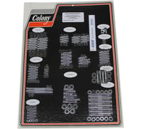 Colony Bolt Kit - Engine - Chrome