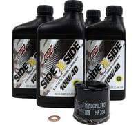 Klotz oil Oil Change Kit - Kawasaki - 10W/40
