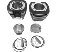 Revolution performance, llc Cylinder Kit - 117" - Black with Highlighted Fins