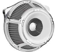 Arlen ness Inverted Series Air Cleaner Kit - Slot Track - Chrome