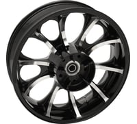 Coastal moto Wheel - Largo 3D - Rear - Single Disc/with ABS - Black Cut - 18x5.5