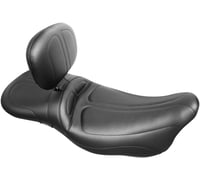 Le pera Maverick Daddy Long Legs Seat - With Backrest - Black - Stitched - FL '08-'23