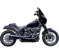 S&s cycle 2-into-1 Qualifier Exhaust System - 49-State - Black