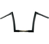 Todd's cycle Handlebar - Strip - 1-1/4" - 12" Rise - Flat Black