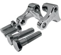 La choppers Rear Lowering Kit - Chrome - Lowers 1" - '06-'17 FXD