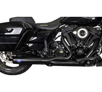 S&s cycle Diamondback 2-1 50 State Exhaust System - Guardian Black