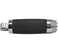 Avon grips Footpegs - Excalibur Custom - Chrome