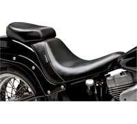 Le pera Bare Bones Pillion Pad - Smooth - Black - FL/FX '06-'17