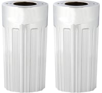 Arlen ness Fork Boot Covers - Chrome - 10-Gauge - FLHT