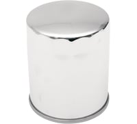 Drag specialties Magnetic Ring Oil Filter - Chrome - 3-1/4"