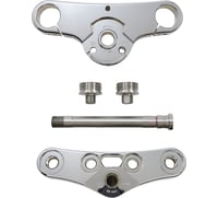 Hawg halters Triple Tree Kit - Chrome - 49 mm