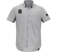 American Biker Biker Sam Lightweight Shirt Gray/Black 
