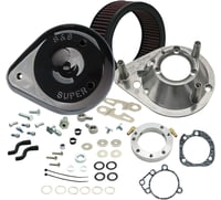 S&s cycle Teardrop Air Cleaner Kit - Gloss Black