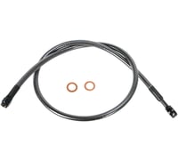 Magnum shielding Brake Line - 7/16-35° - 32" - Black Pearl