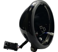 Custom dynamics Headlight Bucket - 5-3/4" - Black