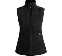 Gerbing Heated Clothing Women's 7V Thermite Heated Fleece Vest 2.0 Black